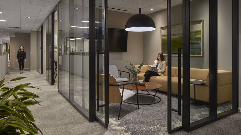 Doors Double Glazed Aluminum Framed Rockefeller Capital Management