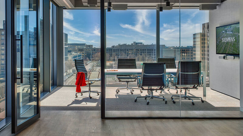 Doors Single Glazed Aluminum Framed Siemens